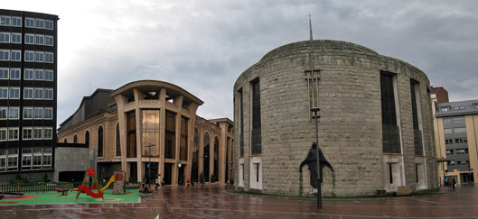 Panorámica de la plaza de la Gesta